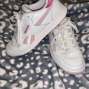 Reebok Pink & White Sneakers